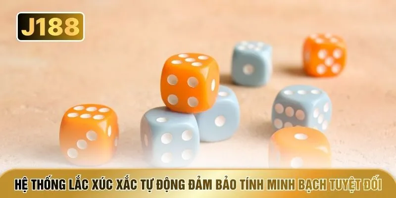Hệ thống lắc xúc xắc tự động đảm bảo tính minh bạch tuyệt đối